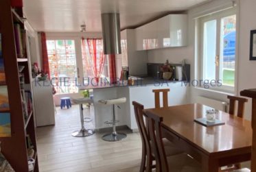 Bel appartement de 4.5 pièces en triplex au rez-de-chaussée