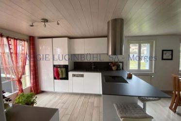 Bel appartement de 4.5 pièces en triplex au rez-de-chaussée